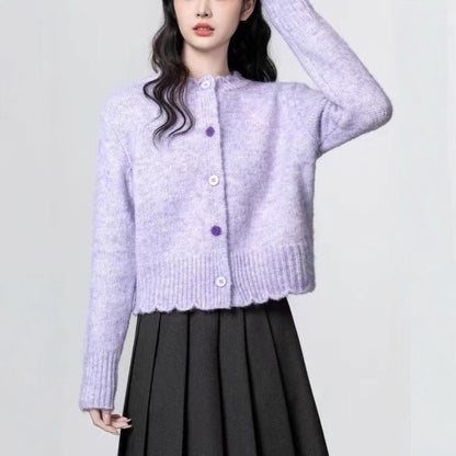 Chic Knitted Outwear Cardigan
