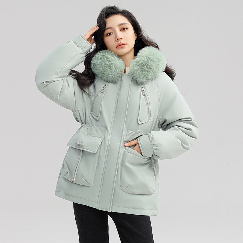 Thick Puffy Hooded Parka