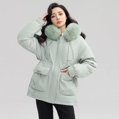 Thick Puffy Hooded Parka