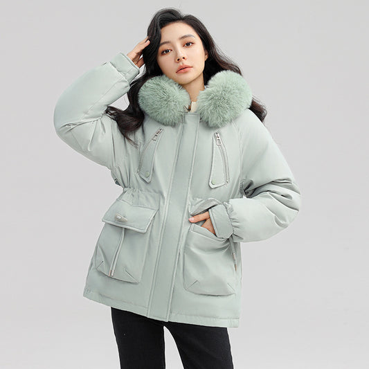 Thick Puffy Hooded Parka