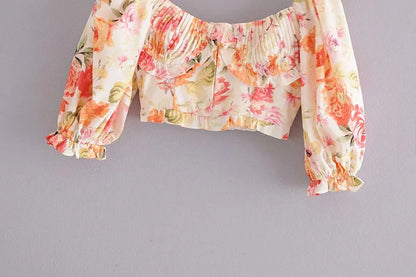 Womens Sleeveless Square Neck Crop Tops