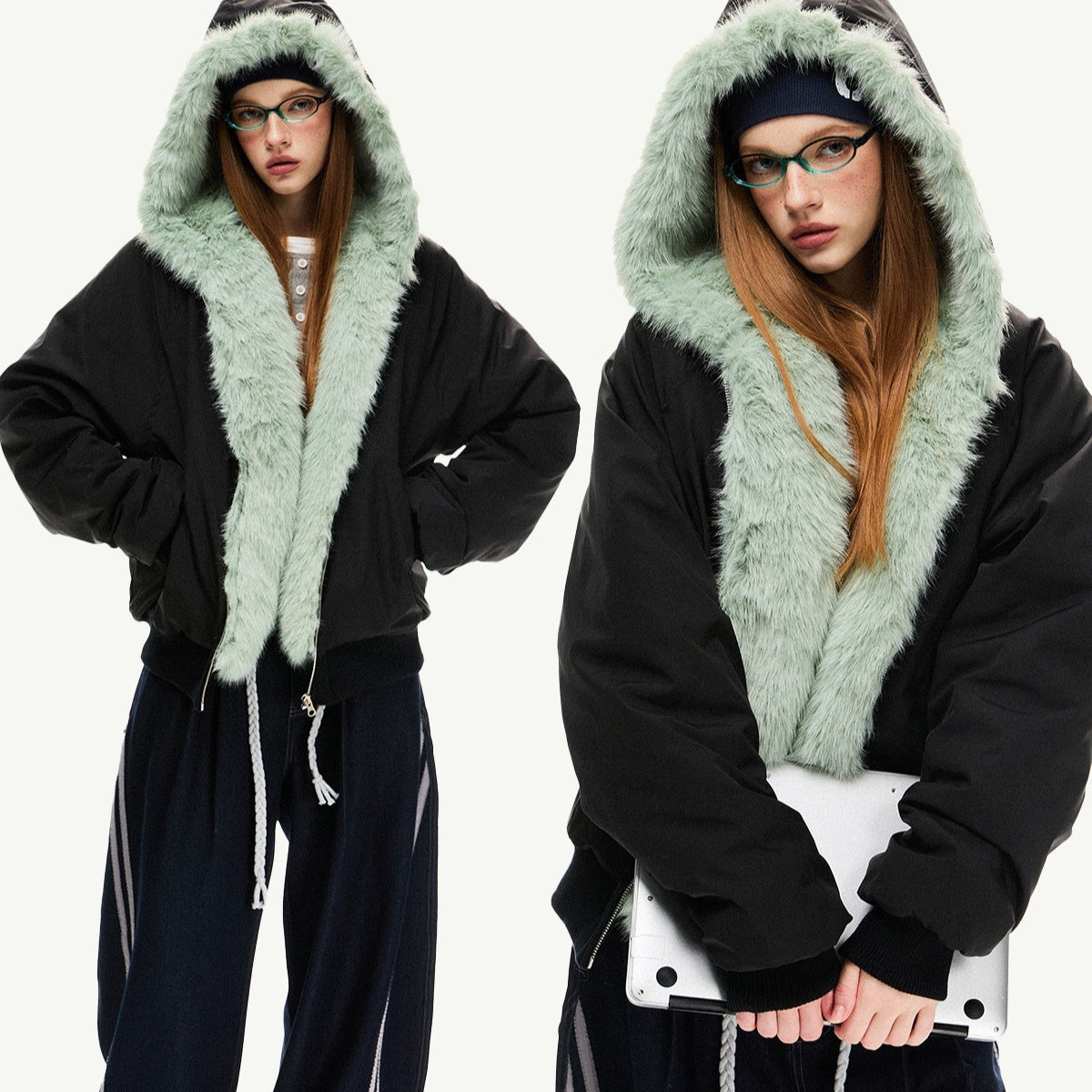 Womens Vintage Warm Loose Jackets