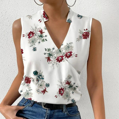 Womens Korean Fashion Sleeveless Tops