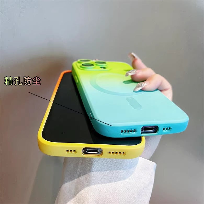 Premium Gradient Color MagSafe Case
