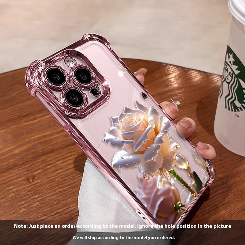 Crystal Rose Elegance Phone Case