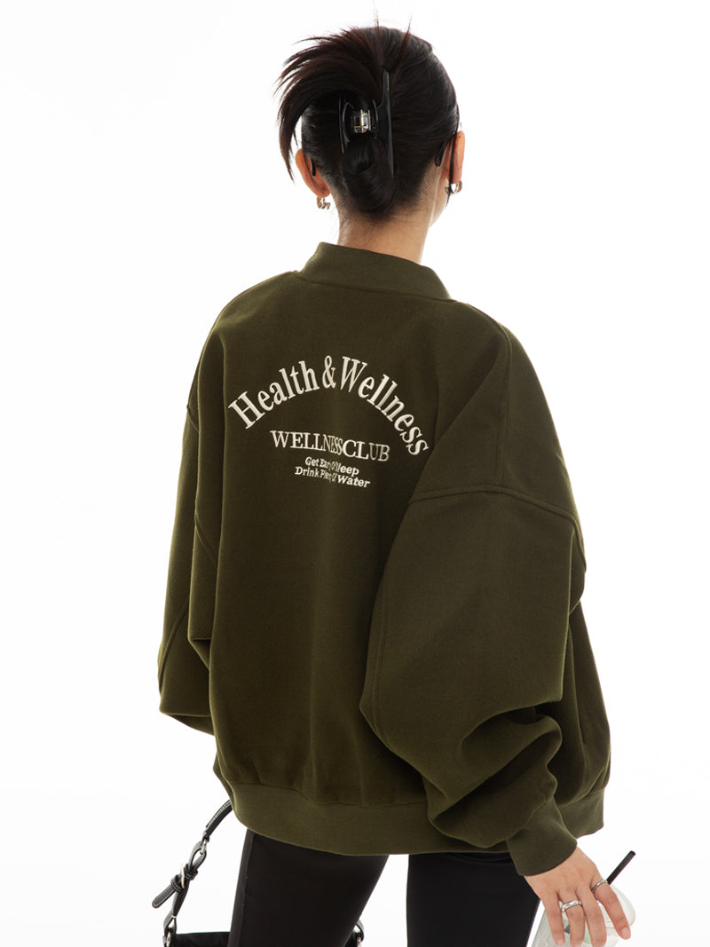Vintage Oversized Knit Jacket