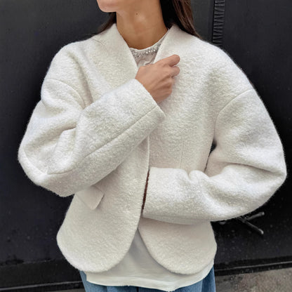 Citycharm Woolen Elegance Coat