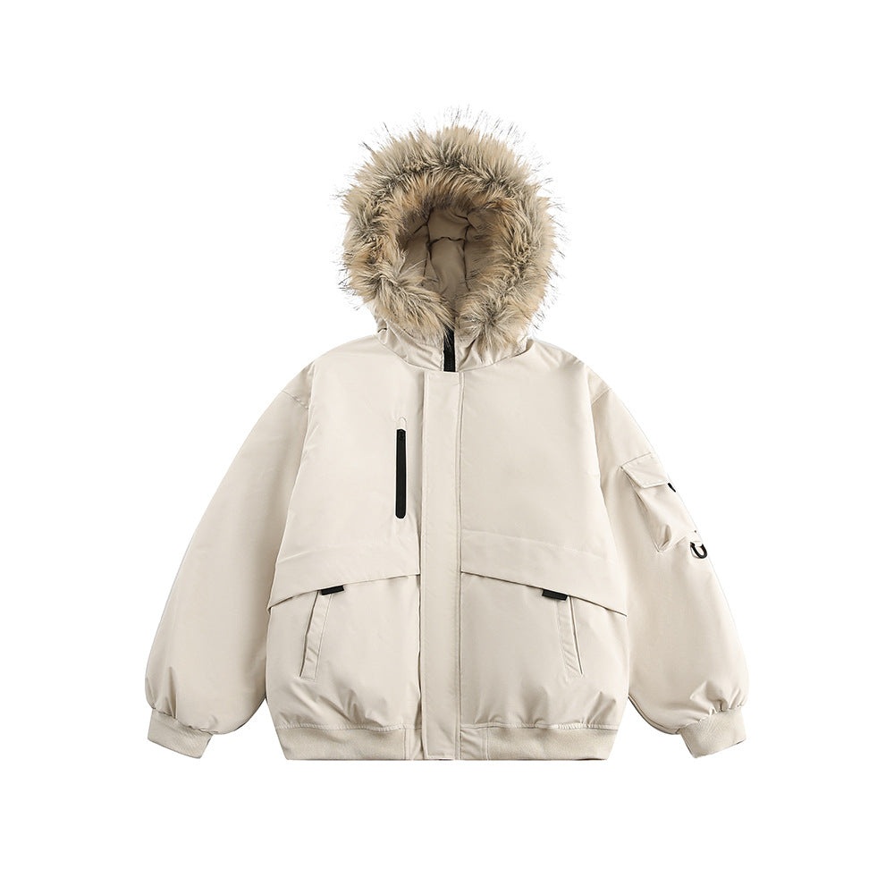 Cotton Padded Hooded Parka