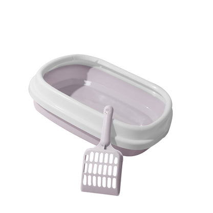Anti Splash Cat Toilet Bedpan Plastic Litter Box