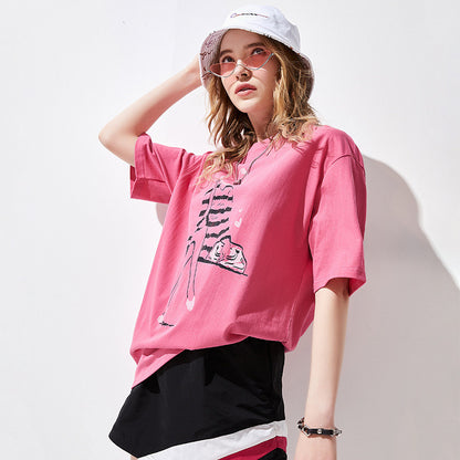 Trendy Cotton Character Tee
