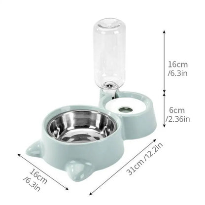 Cats Bubble Shape Automatic Water Dispenser Bowl Feeder