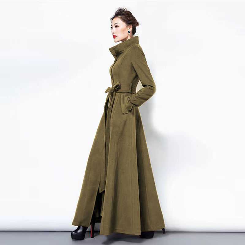 New Woolen Soft Trench