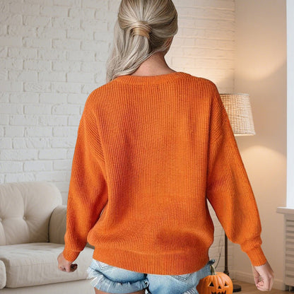 Autumn Comfort Lettered Sweater