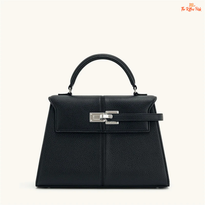 Elegant large square crossbody handbag for women in genuine burgundy leather with a solid classic design, perfect for refined everyday styling.