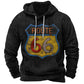 American Dream Route 66 Best Drive Printed Sweatshirts