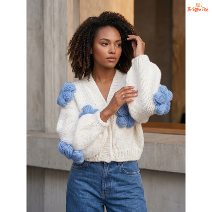 Cottage Meadow Chunky Cardigan