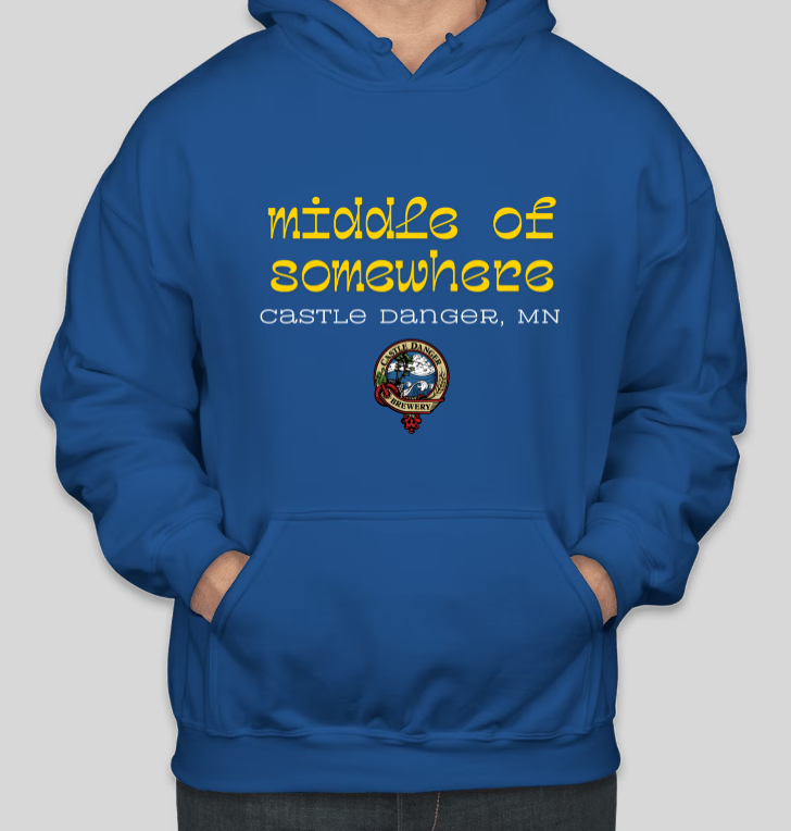 Northern Breeze Middle of Somewhere Minnesota Printed Hoodies