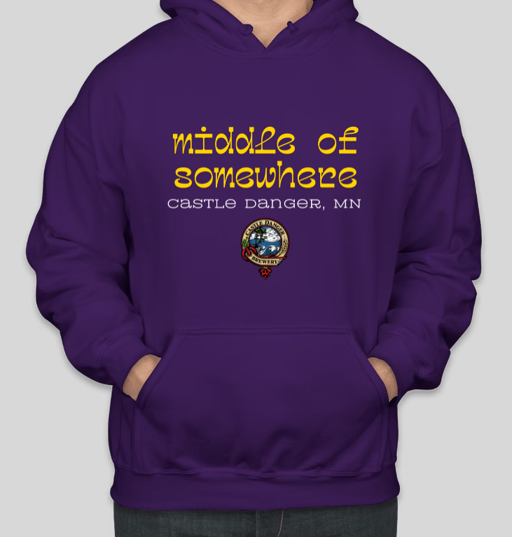 Northern Breeze Middle of Somewhere Minnesota Printed Hoodies