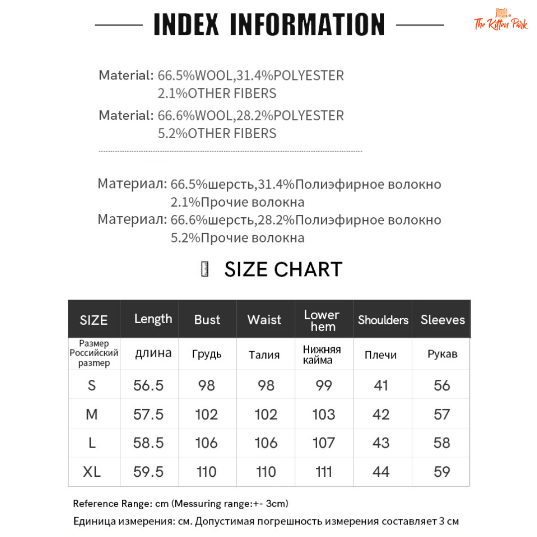 Elegant short wool coat for women in light gray, featuring batwing sleeves, crew neck, double-breasted closure, and button details for autumn and winter wear.