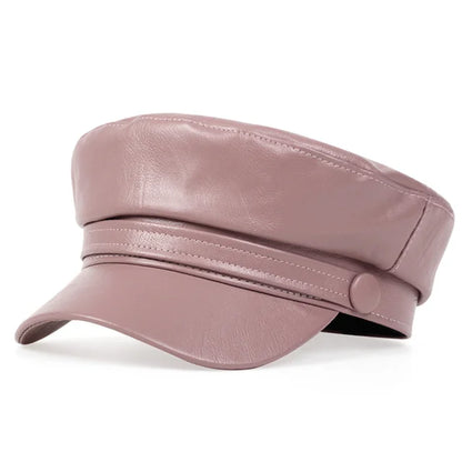 Urban Chic Leather Beret
