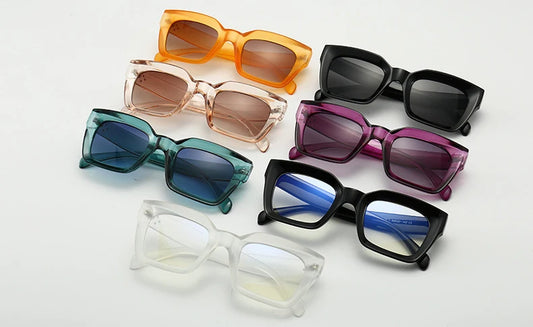 Color Burst Vintage Sunglasses