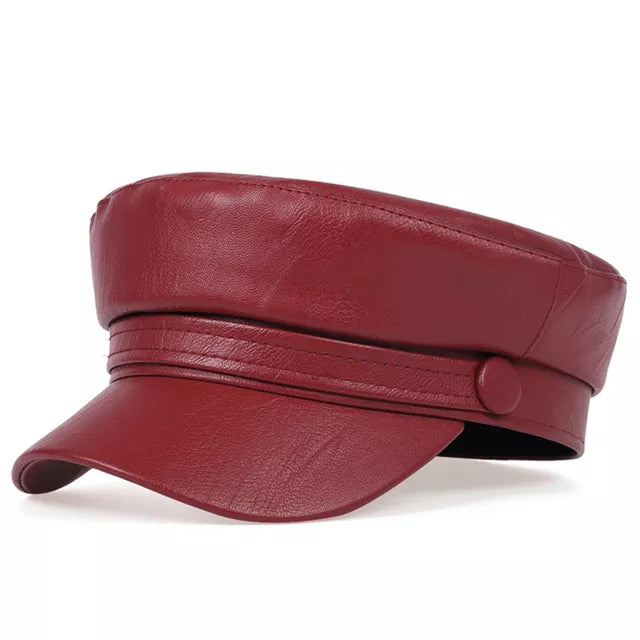 Urban Chic Leather Beret
