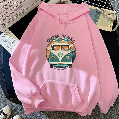 Coastal Comfort: Oversized Outer Banks Hoodie