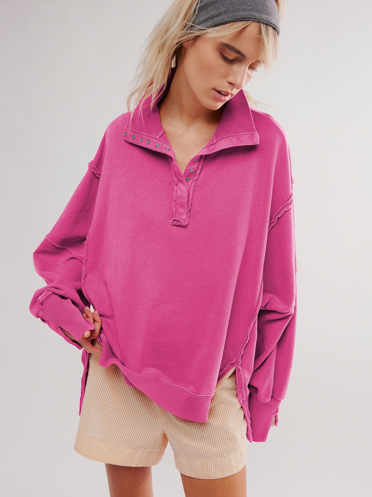 CozyEdge Oversized Top