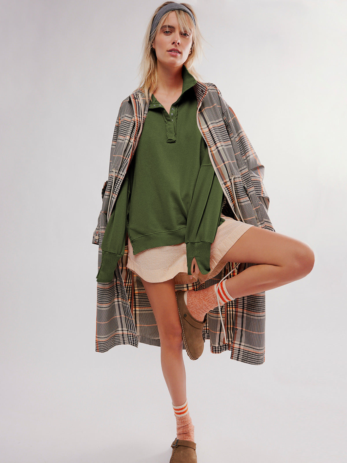 CozyEdge Oversized Top