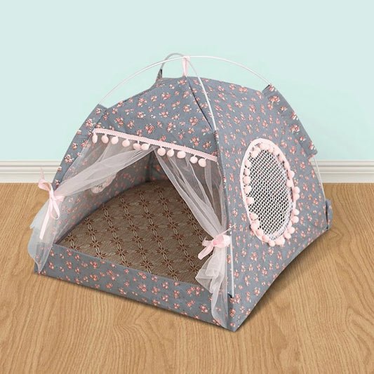 PurrPalace Foldable Kitty House