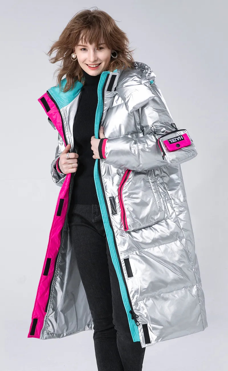 Glossy Parka Chic: Winter Edition