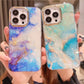 Crystal Crack Marble Phone Cases
