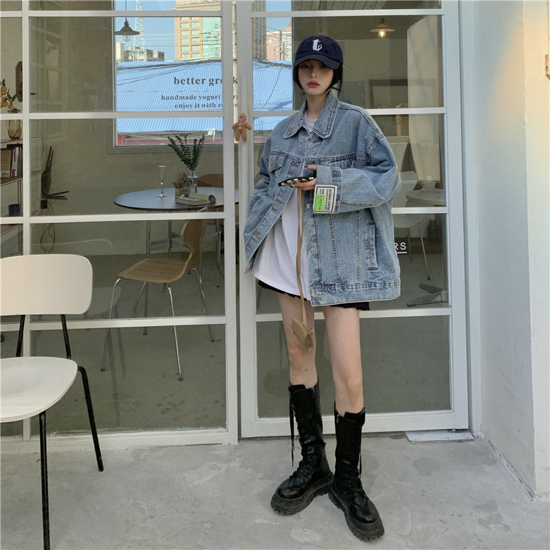 Eclipse Oversized Denim Jacket