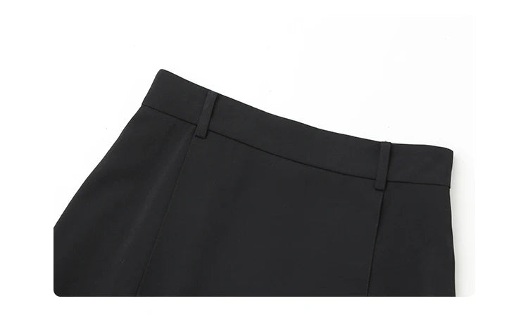 Onyx Slit Skirt