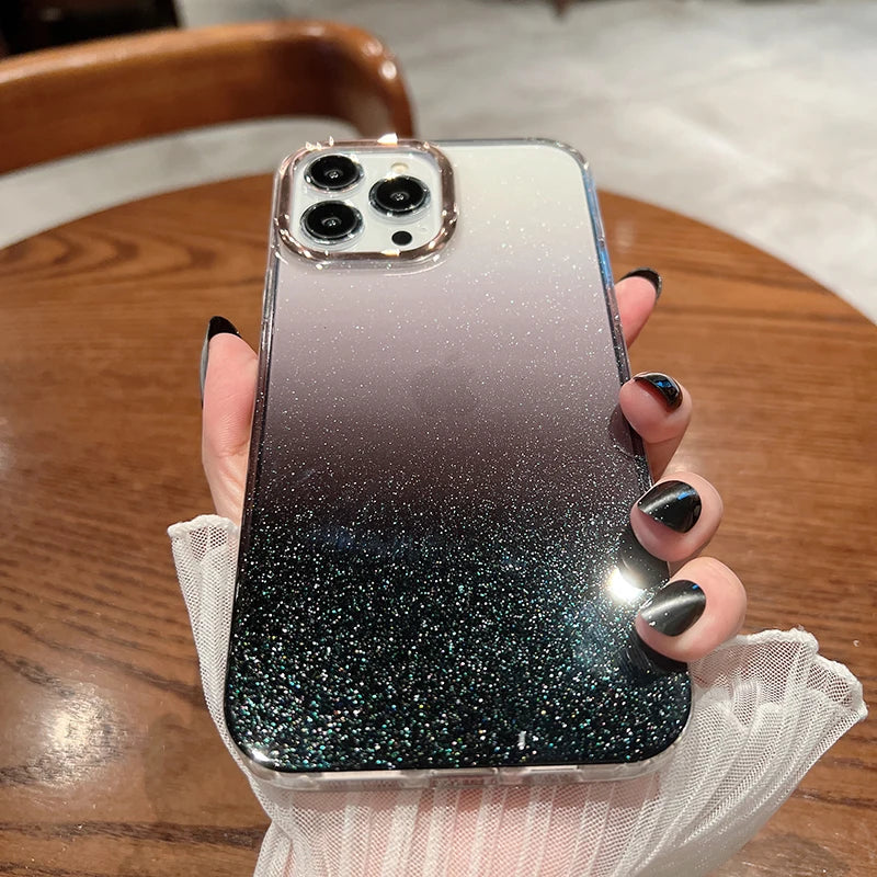 Opulent Sparkle Gradient Phone Case