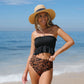TropicRuffle Beach V-Neck Bikini Set