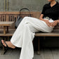 Stellar White Wide-Leg Pants