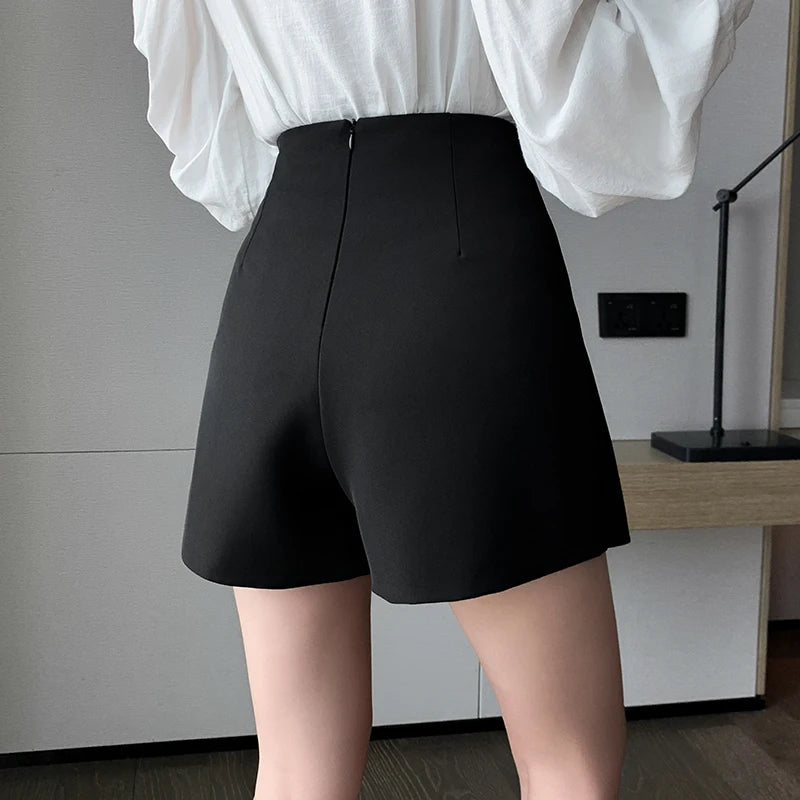 Elegant Office Wear Skirt Shorts