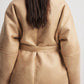 Double-Faced Streetstyle Belted Coat
