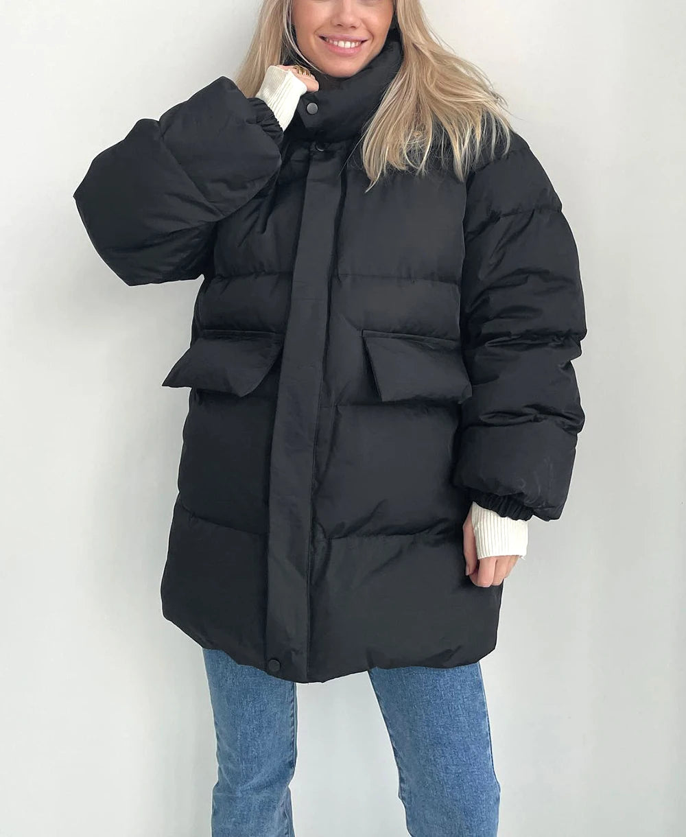Cozy Chic Oversized Quilted Coat