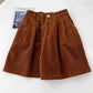 Vintage Corduroy A-Line Shorts