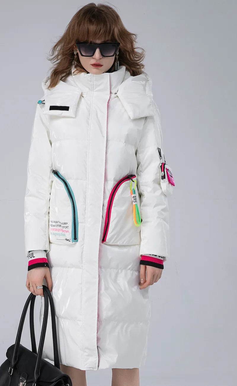 Glossy Parka Chic: Winter Edition