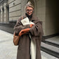 Lady in Luxury Woolen Reversible Coat