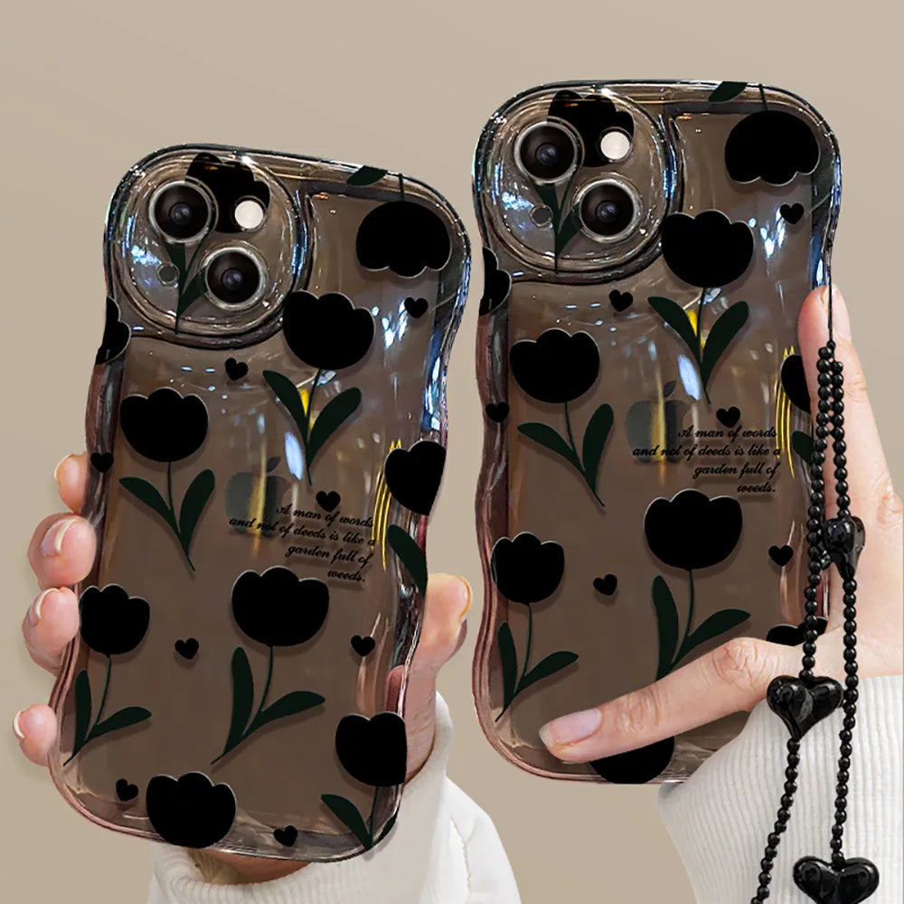 LoveBlossom Clear Phone Case