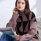 Vintage Ribbed Knit Elegance Sweater