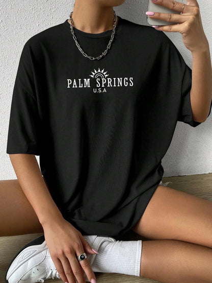 Palm Springs Paradise Cotton Tees