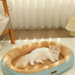 Pawsitively Plush Cat Bed