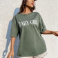 Mini Fashion Icon: Baby Girl Oversized T-Shirt