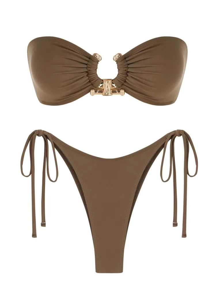 MirageMetal O-Ring Bikini Set
