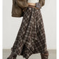 Frosted Plaid Elegance Skirt